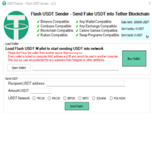 FlashGen Flash USDT Sender